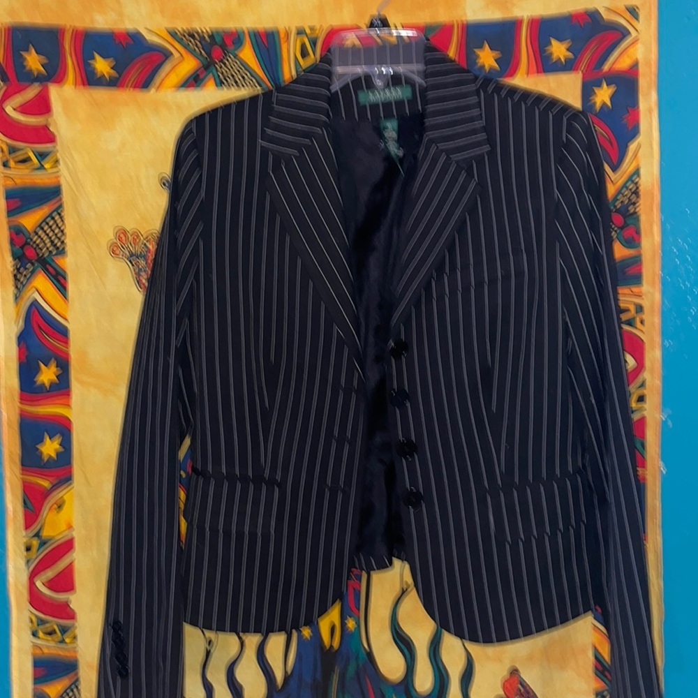 Ralph Lauren pinstripe blazer